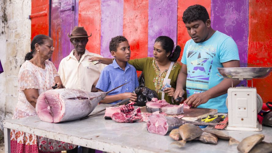 Local Fishermen Market Mauritius