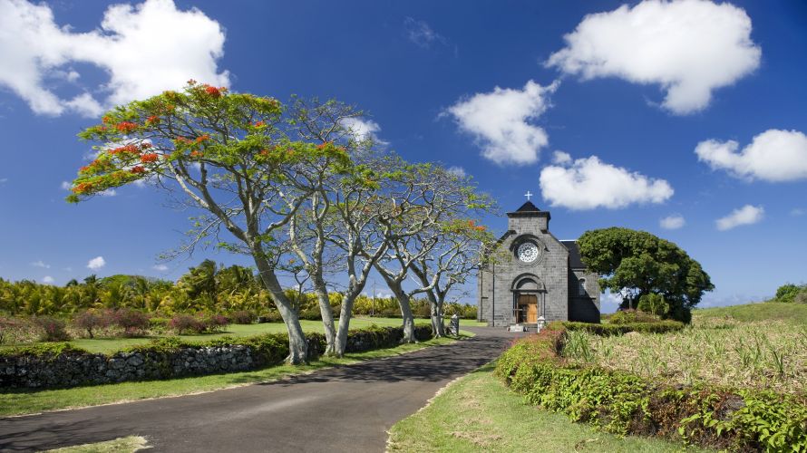 Road on Mauritius