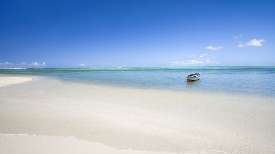 Shallow Lagoon Mauritius